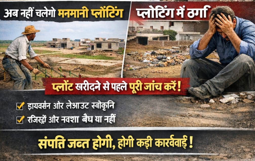 अवैध कॉलोनियों का सच गलती किसकी, सज़ा किसे?